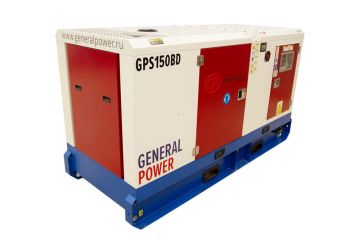 Дизельный генератор General Power GP150BD в кожухе