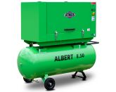 Винтовой компрессор Atmos Albert E 50-10 с ресивером и осушителем