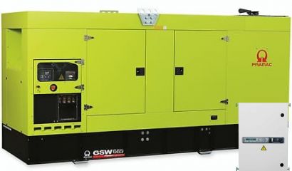 Дизельный генератор Pramac GSW 665 M 400V