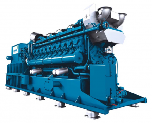 Газовый генератор CTG 600MG в контейнере с АВР