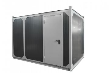 Дизельный генератор Energoprom EFC 182/400 в контейнере с АВР