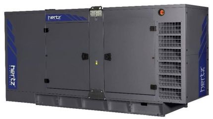 Дизельный генератор Hertz HG 110 CH в кожухе с АВР