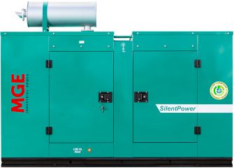 Дизельный генератор MGE P28CS в кожухе с АВР