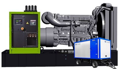 Дизельный генератор Pramac GSW 670 P 400V (ALT. LS)