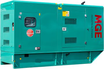 Дизельный генератор MGE P120CS в кожухе с АВР